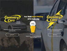 Tablet Screenshot of coventrycars.co.nz